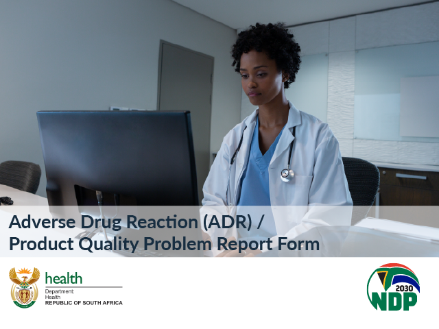 drug quality report form