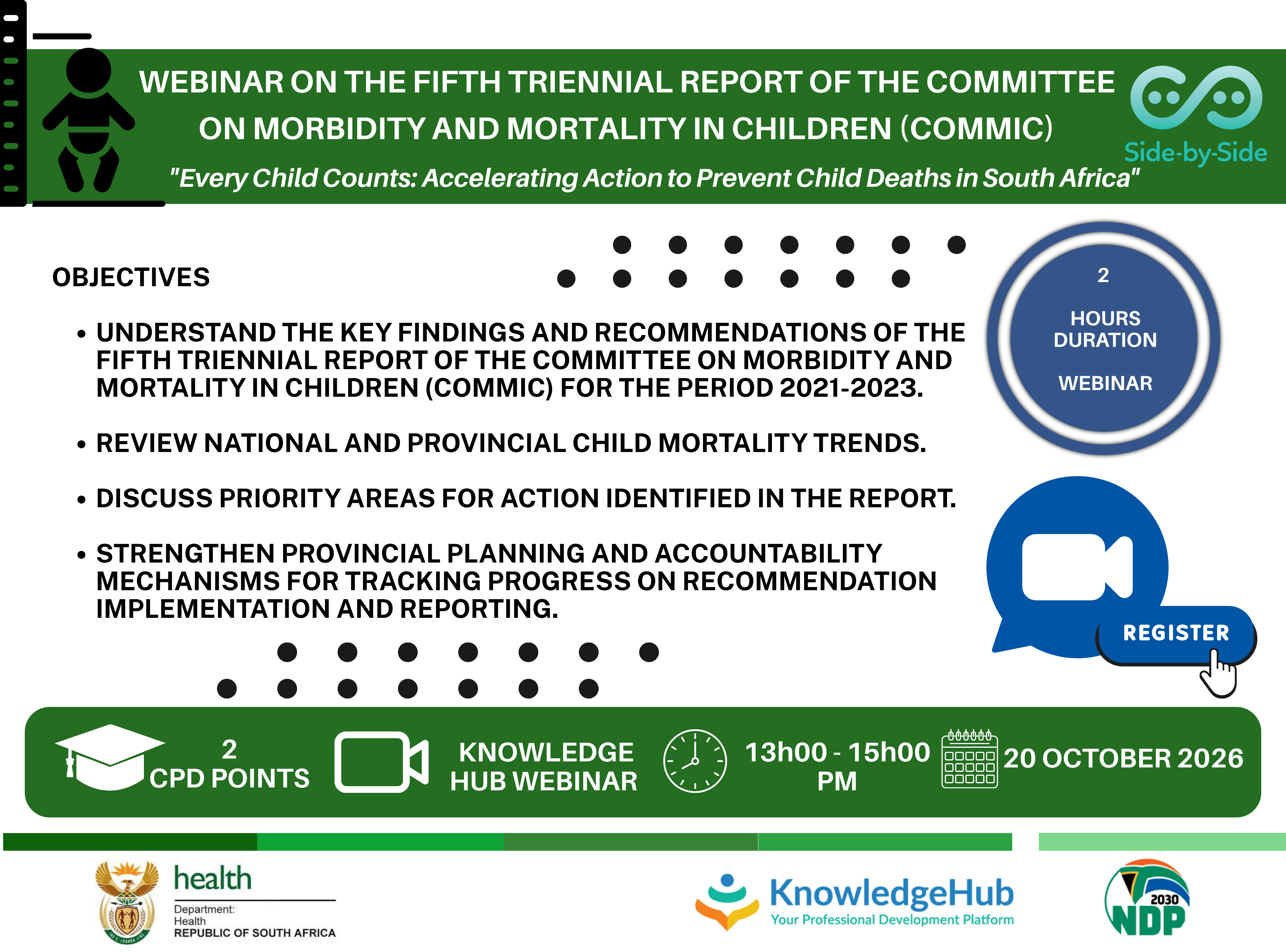 The Fifth Triennial Report of the Committee on Morbidity and Mortality in Children (COMMIC)
