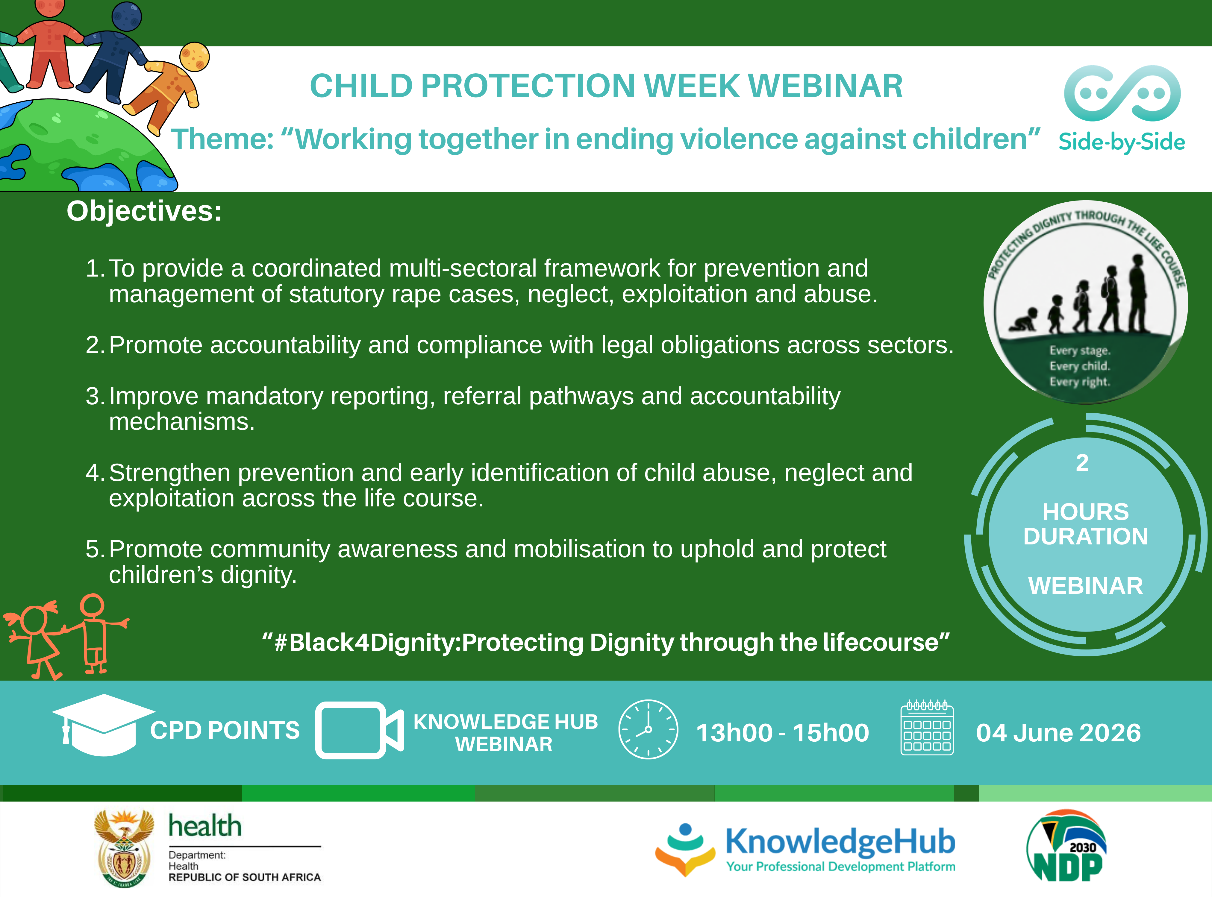 Child Protection Week Webinar 28 May – 04 June 2026