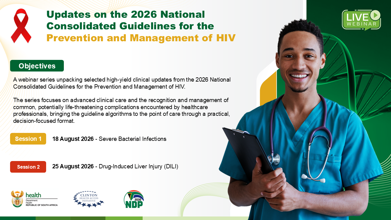 2026 Advanced HIV Disease Guidelines for the Prevention and Management of HIV: Session 2: Drug-Induced Liver Injury (25 August 2026)